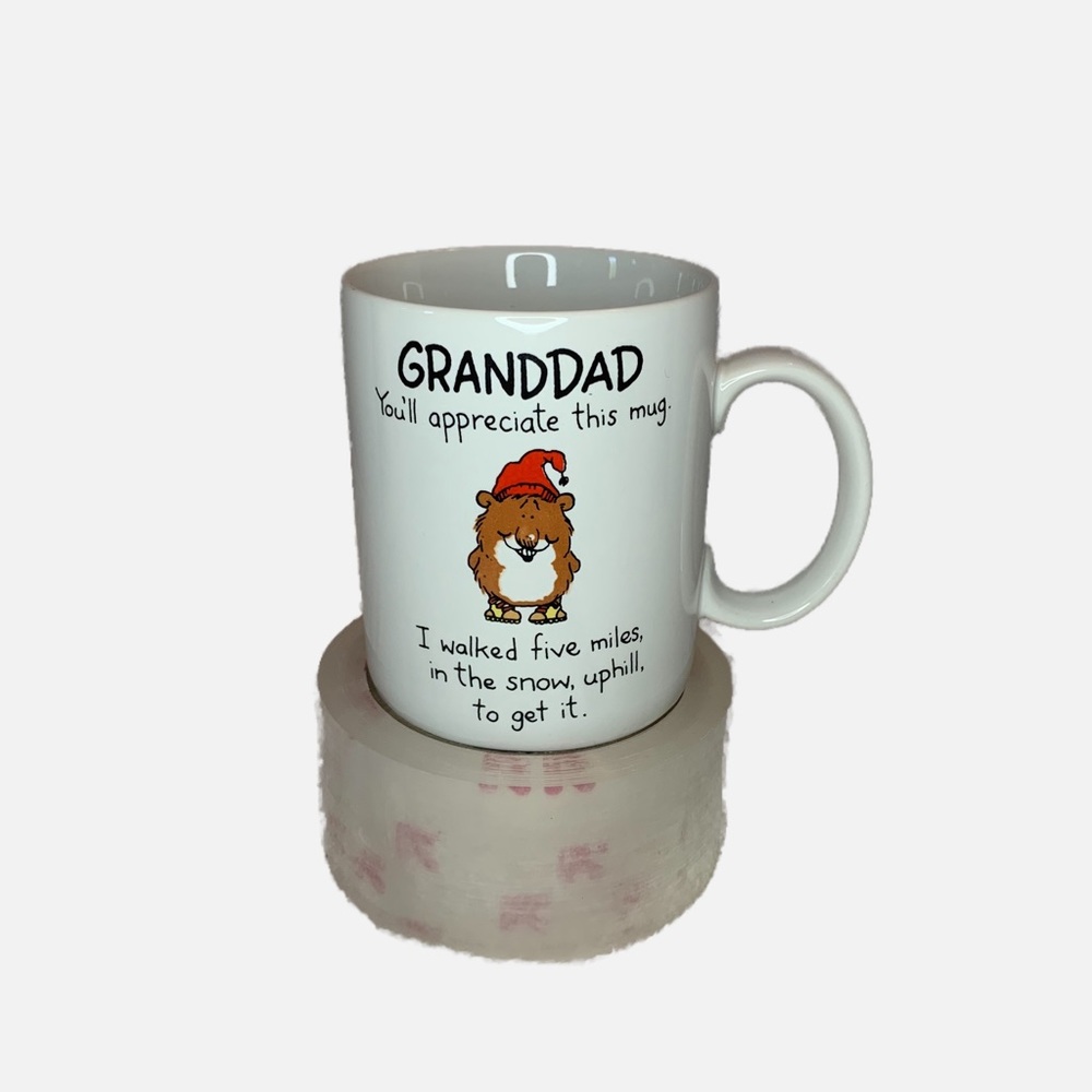 Vintage Shoebox Greetings Coffee Cup.  For GRANDPA.